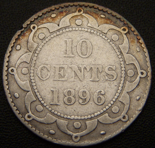 1896 10 Cents NewFoundland