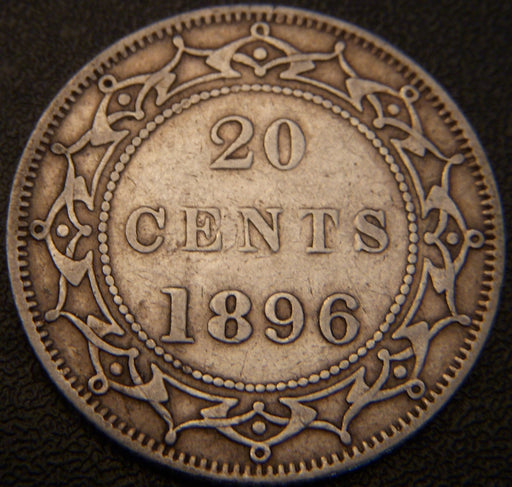 1896 20 Cents - New Foundland