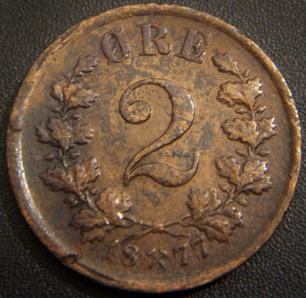 1877 2 Ore - Norway