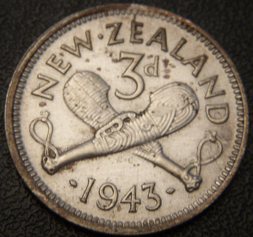 1943 3 Pence - New Zealand