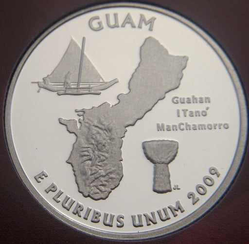 2009-S Guam Quarter - Silver Proof