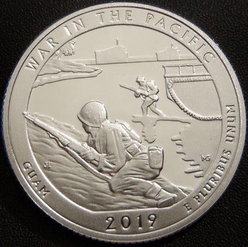 2019-S War in the Pacific Quarter - Silver Proof
