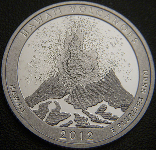 2012-S Hawaii Volcanoes Quarter - Silver Proof
