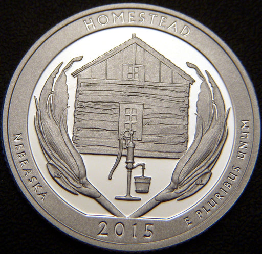 2015-S Homestead Quarter - Silver Proof
