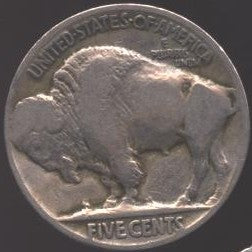 1925 Buffalo Nickel - Good/VG