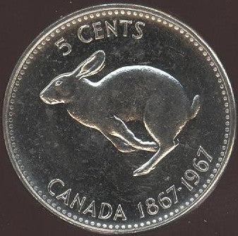 1967 Canadian Nickel - Uncirculated