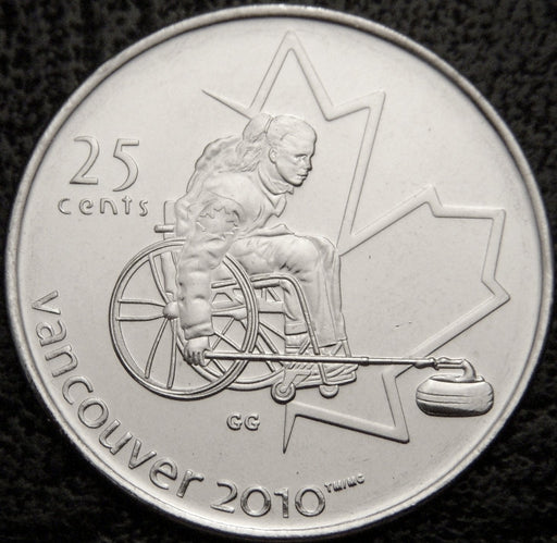 2007 Wheelchair Curling Canadian Quarter - Unc.