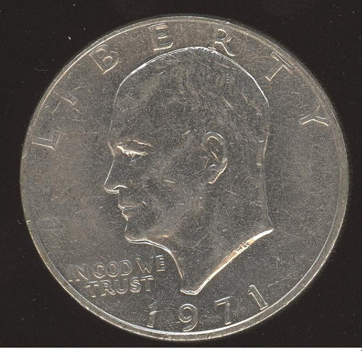 1971 Eisenhower Dollar - AU/Unc.