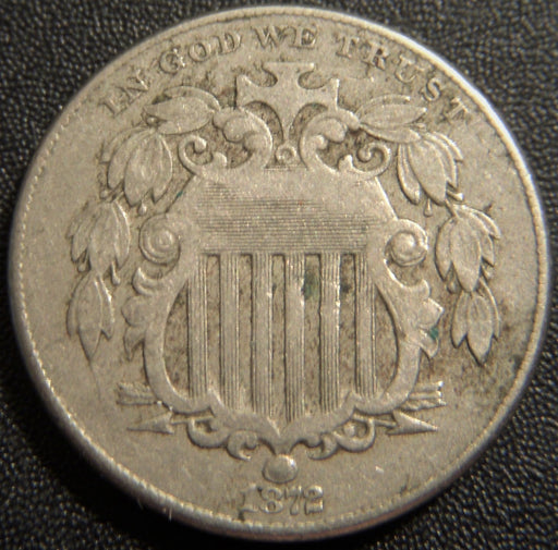 1872 Shield Nickel - Very Fine