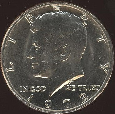 1972 Kennedy Half Dollar - Uncirculated