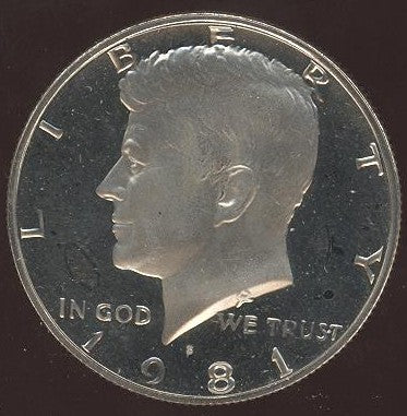 1981-S Kennedy Half Dollar - Proof