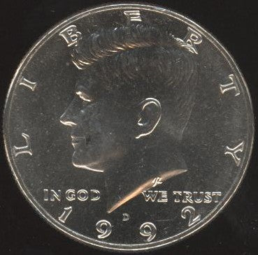 1992-D Kennedy Half Dollar - Uncirculated