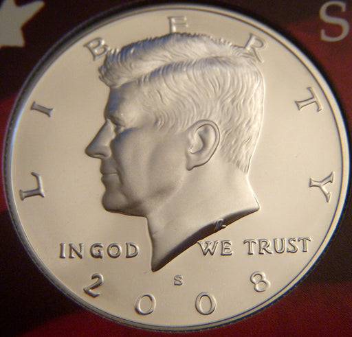 2008-S Kennedy Half Dollar - Silver Proof