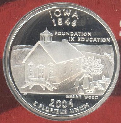 2004-S Iowa Quarter - Silver Proof