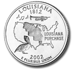 2002-D Louisiana Quarter - Unc.