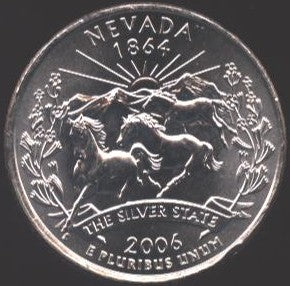 2006-D Nevada Quarter - Unc.
