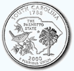 2000-D South Carolina Quarter - Unc