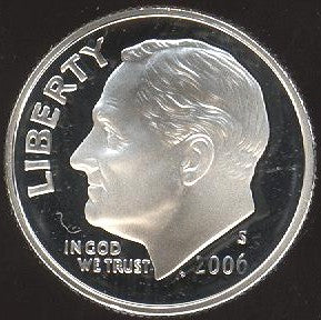 2006-S Roosevelt Dime - Silver Proof
