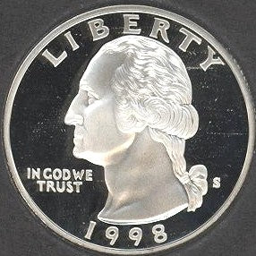 1998-S Washington Quarter - Silver Proof
