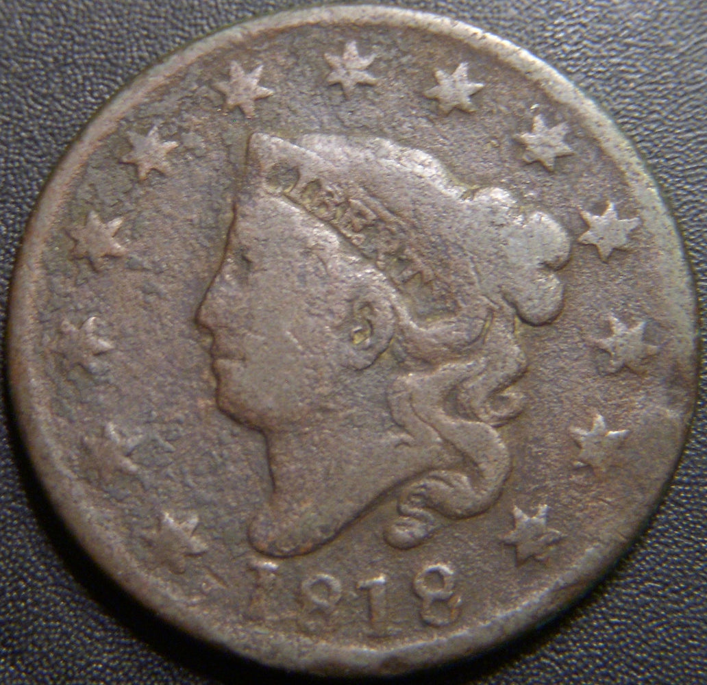 1818 Large Cent - Good