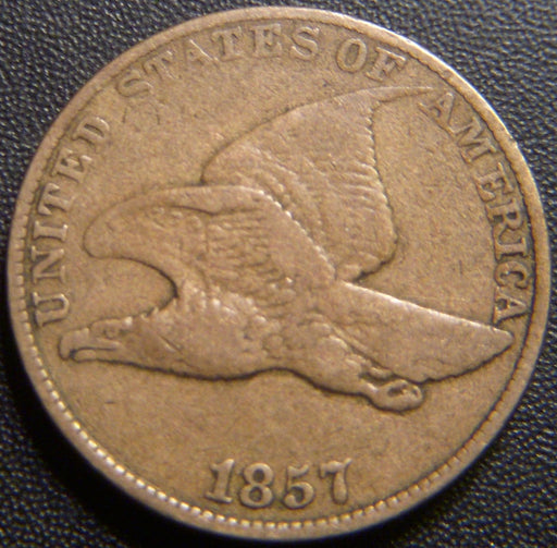 1857 Flying Eagle Cent - Fine