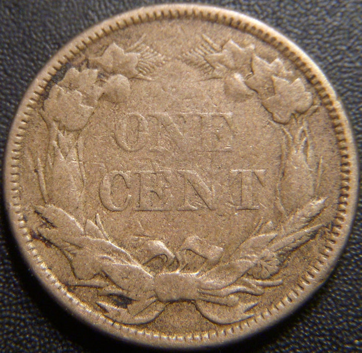 1858 Flying Eagle Cent - Large Letter Very Good