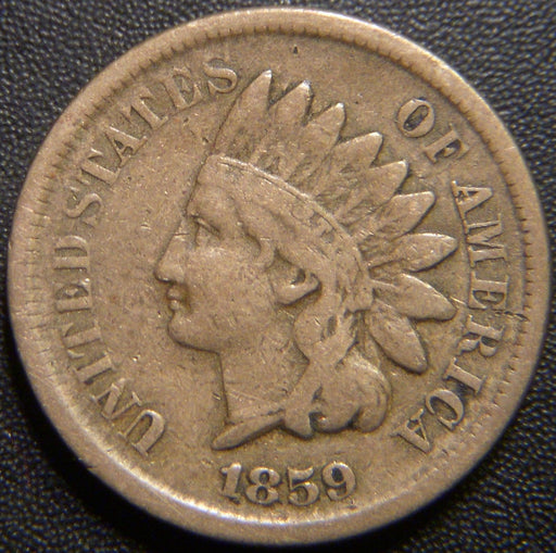 1859 Indian Head Cent - Fine