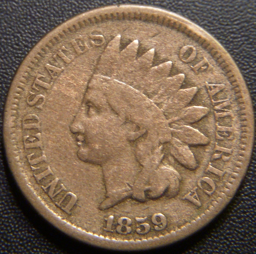 1859 Indian Head Cent - Good