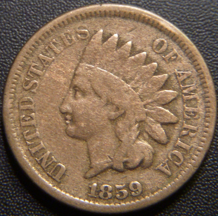 1859 Indian Head Cent - Good