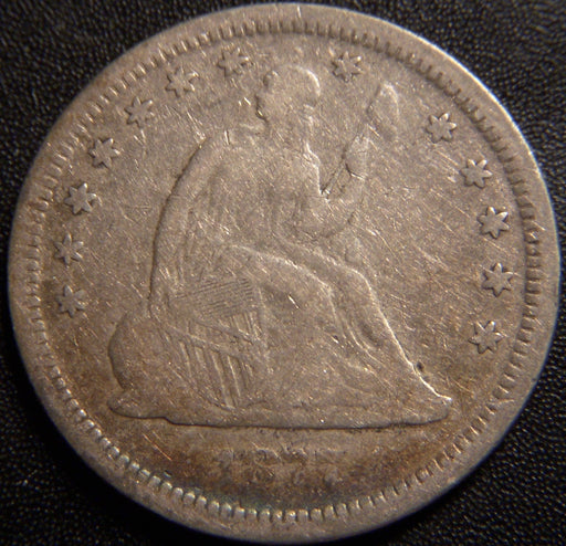 1877-S Seated Quarter - Fine