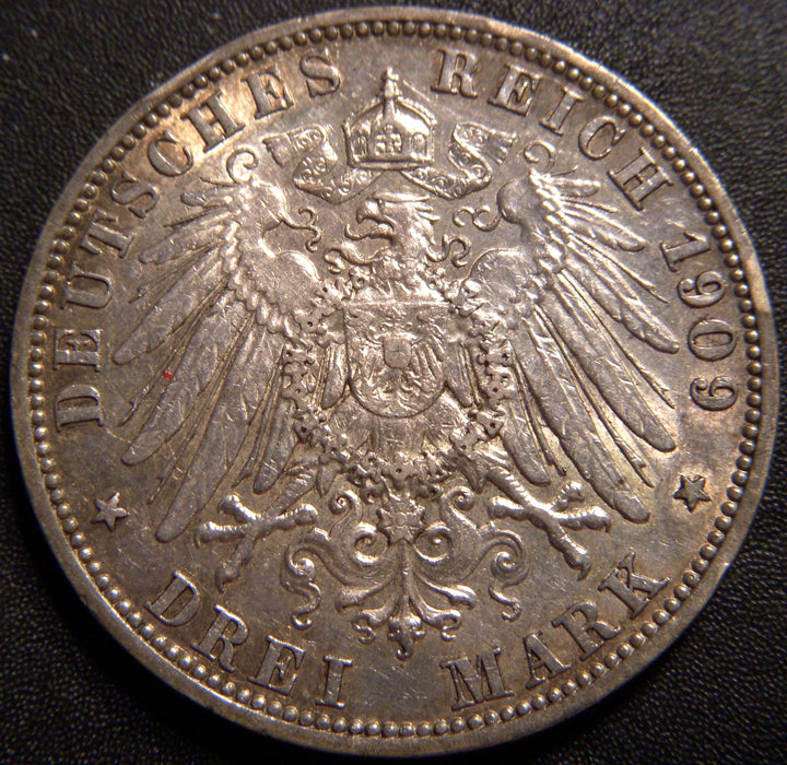 1909A 3 Mark - Germany Prussia