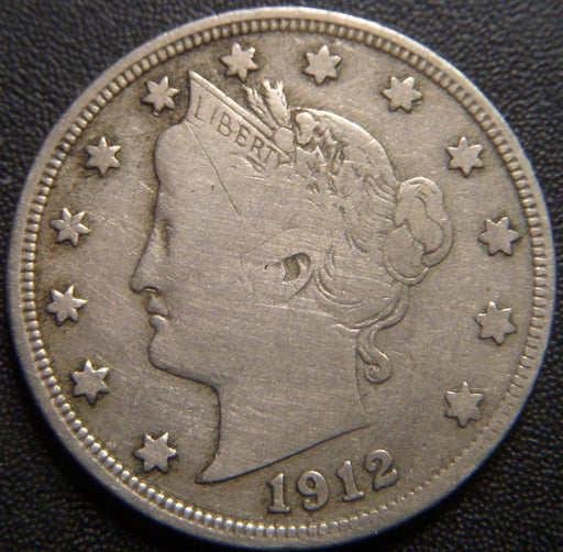 1912-S Liberty Nickel - Fine