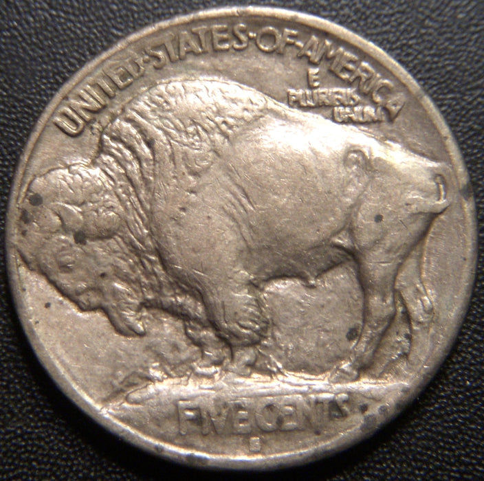 1913-S T1 Buffalo Nickel - Extra Fine