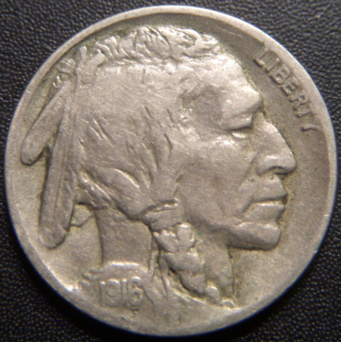 1916-D Buffalo Nickel - Fine