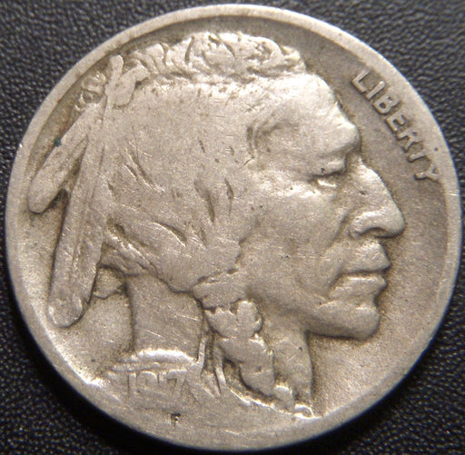 1917-D Buffalo Nickel - Good