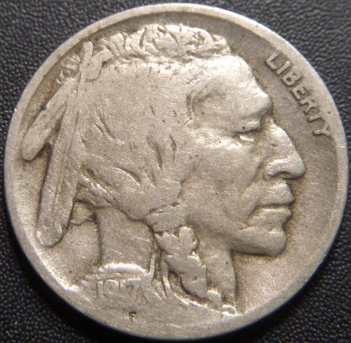 1917-D Buffalo Nickel - Good
