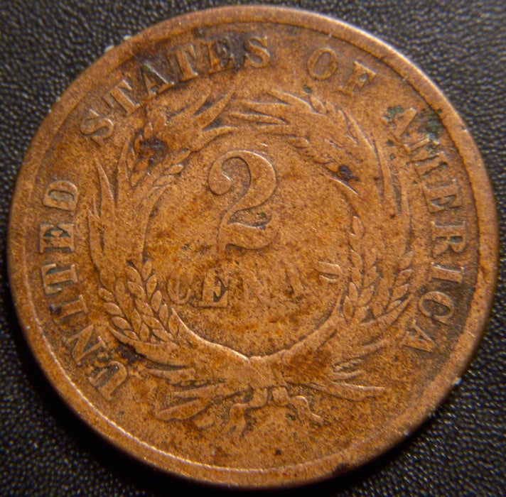 1865 Two Cent - Good