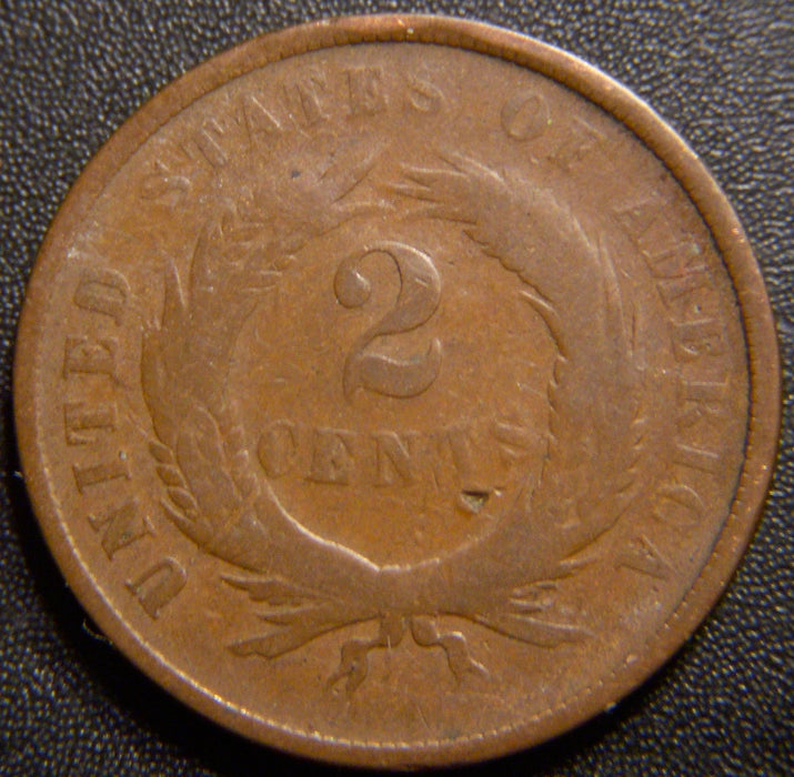 1867 Two Cent - Good