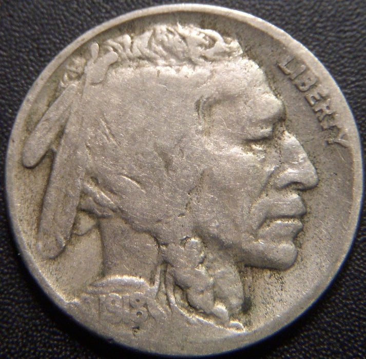 1918-S Buffalo Nickel - Very Good