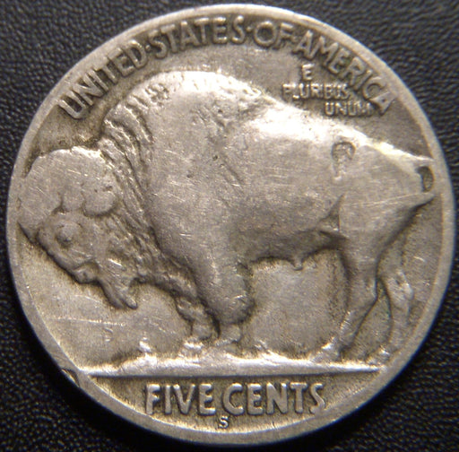 1918-S Buffalo Nickel - Very Good