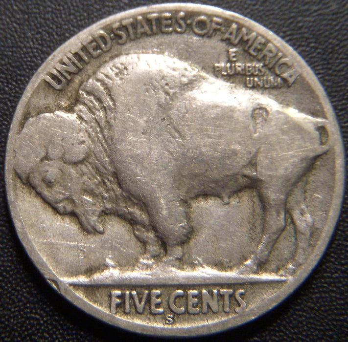 1918-S Buffalo Nickel - Very Good