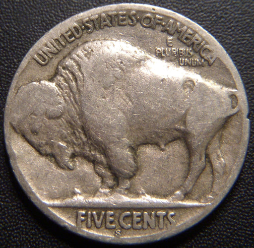 1918-S Buffalo Nickel - Good