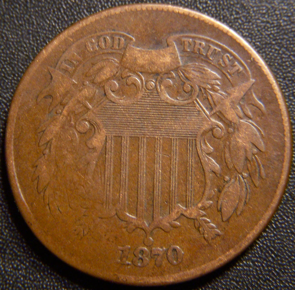 1870 Two Cent - Good