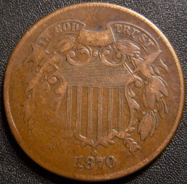 1870 Two Cent - Good