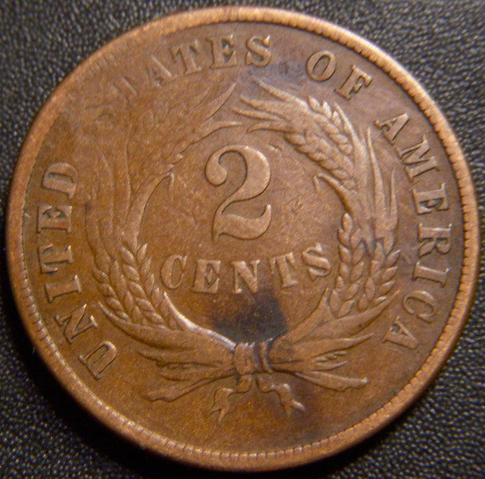 1870 Two Cent - Good