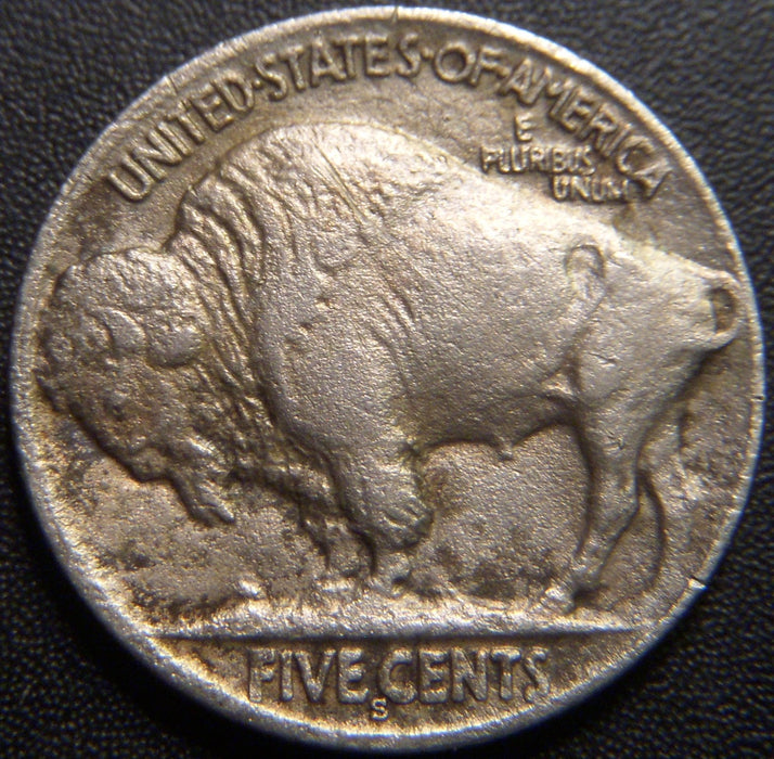 1925-S Buffalo Nickel - Very Fine Details