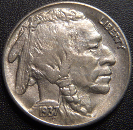 1937-S Buffalo Nickel - AU