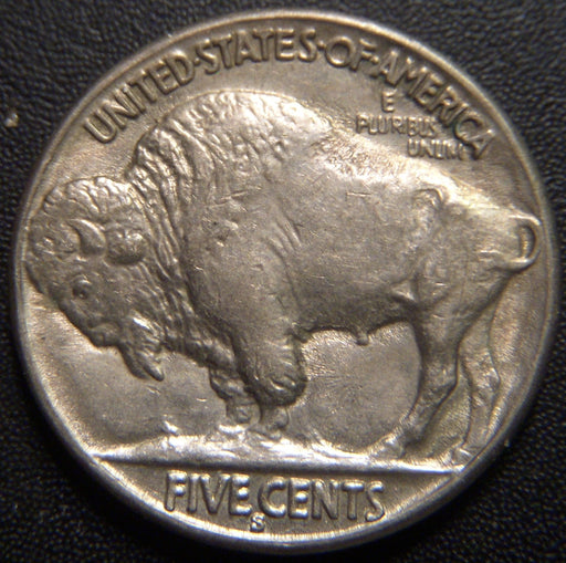 1937-S Buffalo Nickel - AU