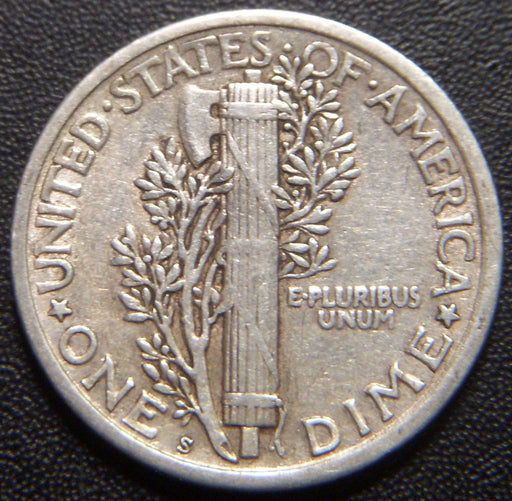 1919-S Mercury Dime - Very Fine