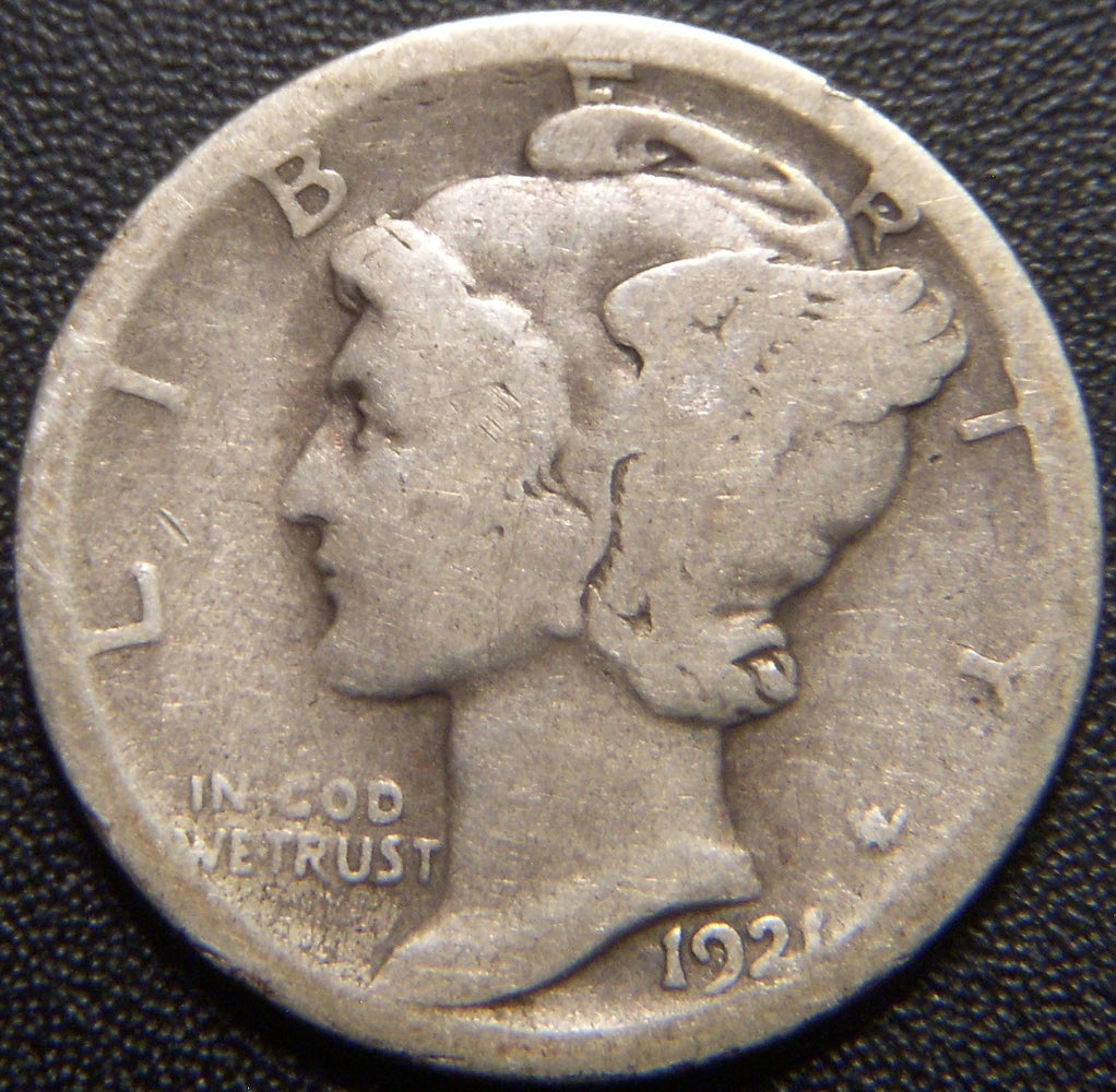 1921-D Mercury Dime - Good